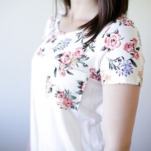Floral Tee